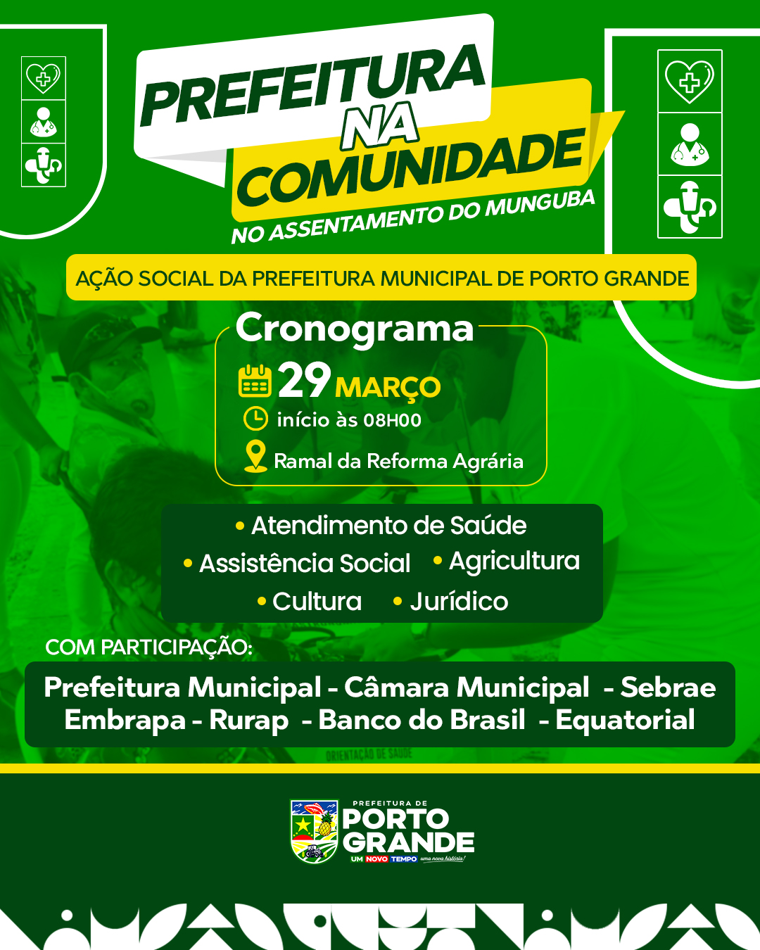 PREFEITURA NA COMUNIDADE - MUNGUBA